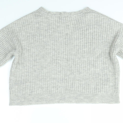 New Look Womens Grey   Pullover Jumper Size S