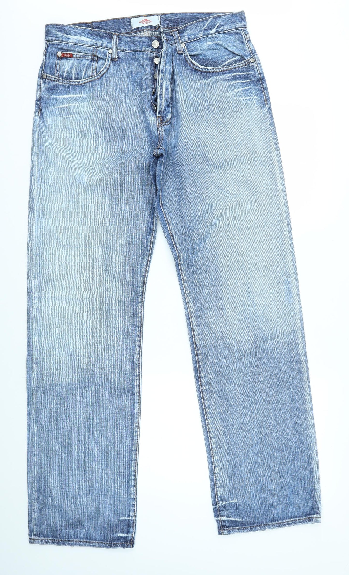 Lee Cooper Mens Blue   Bootcut Jeans Size 34 in L34 in