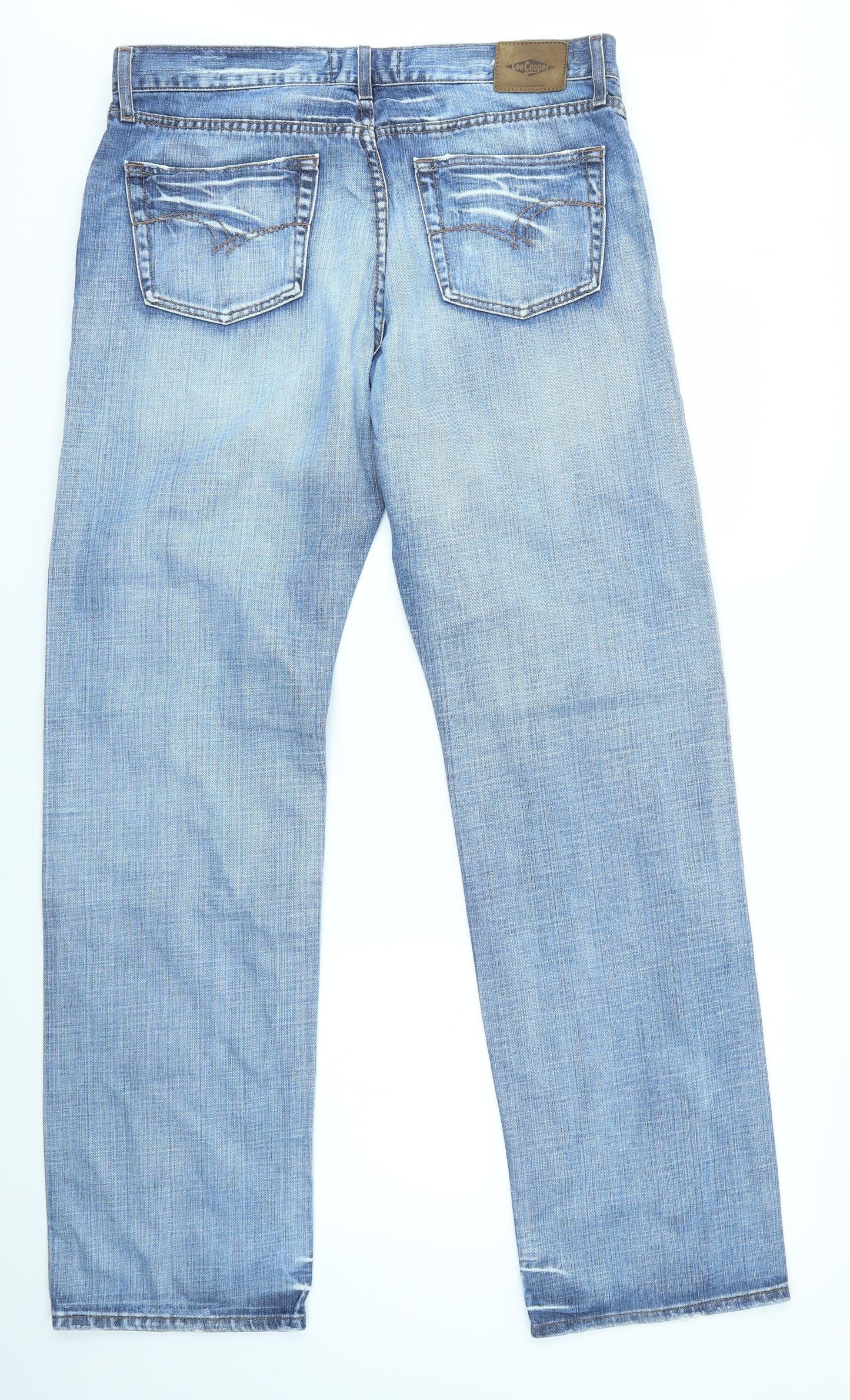 Lee Cooper Mens Blue   Bootcut Jeans Size 34 in L34 in