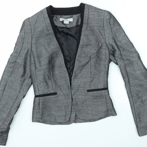 H&M Womens Grey   Jacket  Size 6