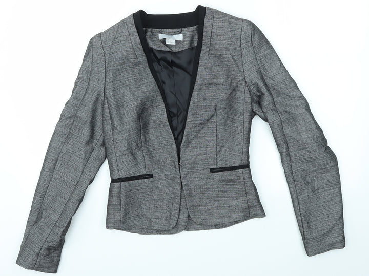 H&M Womens Grey   Jacket  Size 6