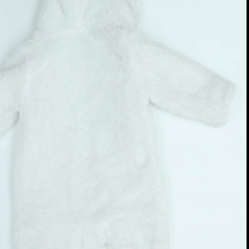 HUZHOU  White   Babygrow One-Piece Size 0-3 Months