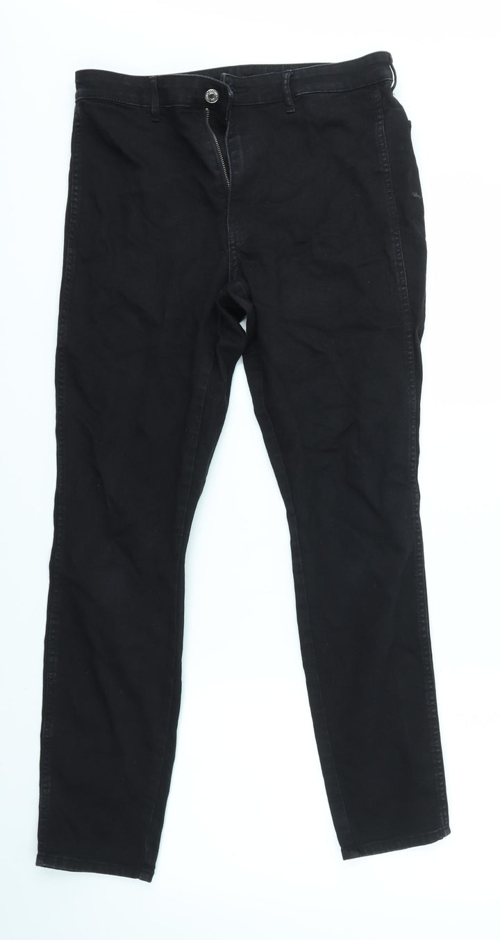 H&M Womens Black   Skinny Jeans Size 30 in L28 in