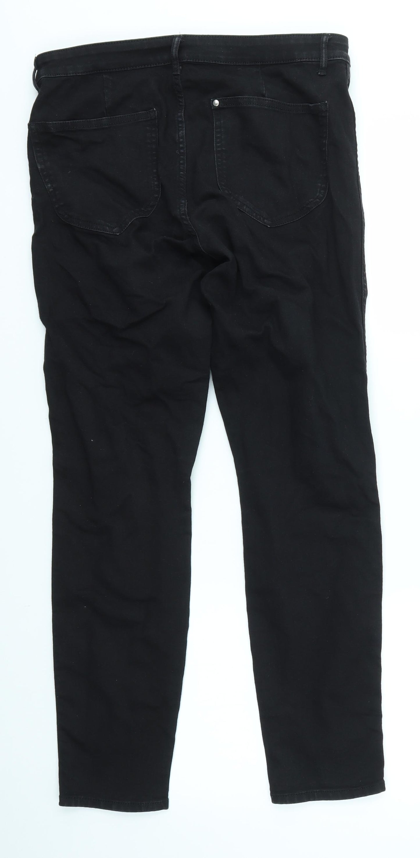 H&M Womens Black   Skinny Jeans Size 30 in L28 in