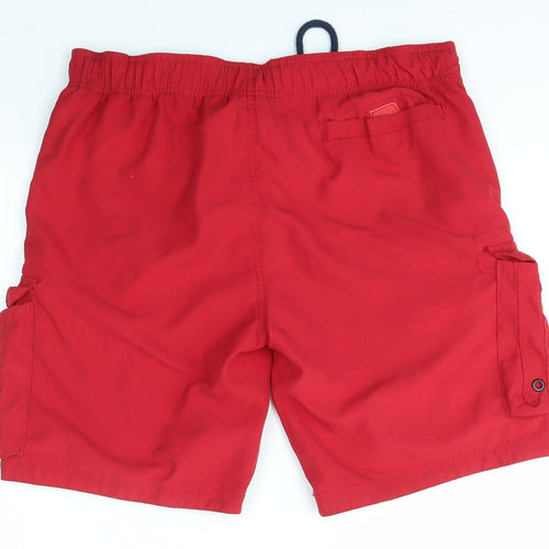 URBAN SPIRIT Mens Red   Sweat Shorts Size M