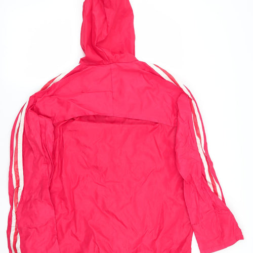 Preworn Womens Red   Rain Coat Coat Size S