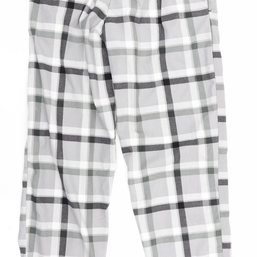 Primark Mens Grey Check   Pyjama Pants Size S