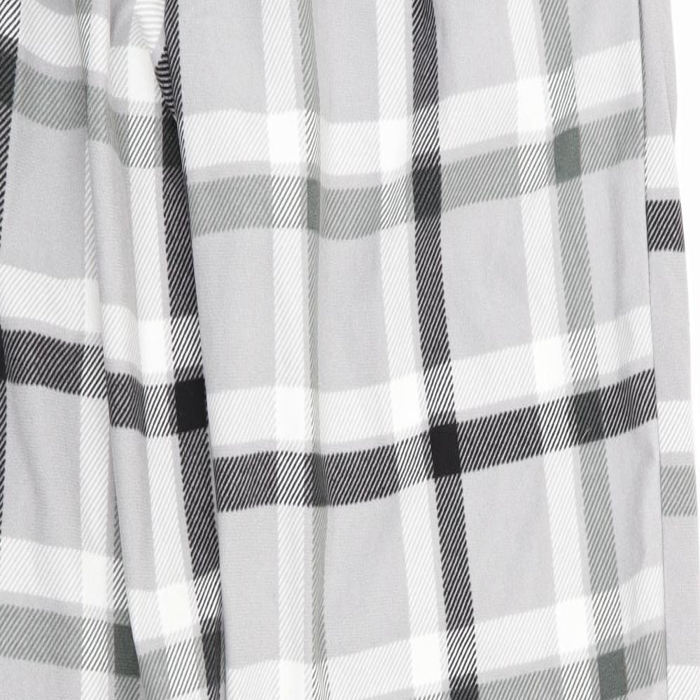 Primark Mens Grey Check   Pyjama Pants Size S