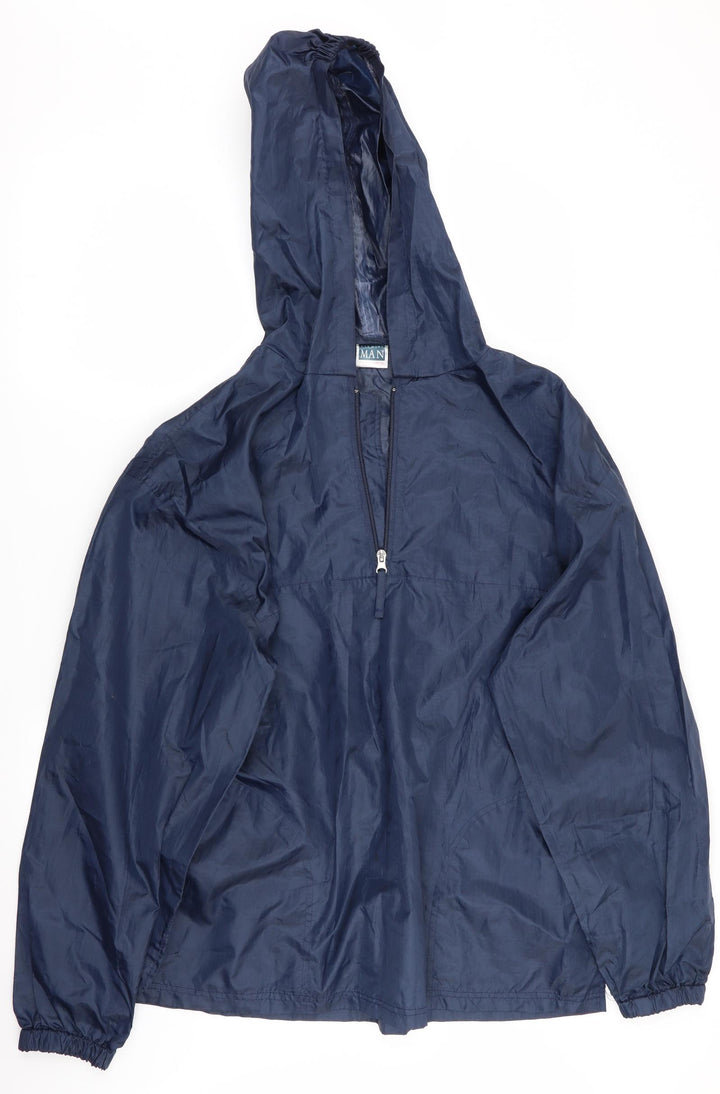 Premier Man Mens Blue   Rain Coat Coat Size S
