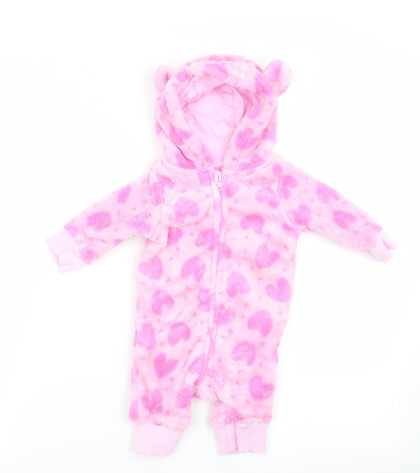 Studio Retail Ltd Girls Pink   Coverall One-Piece Size 0-3 Months
