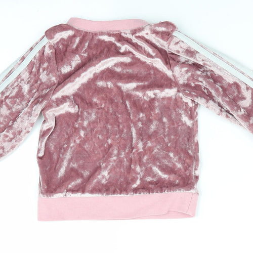 Preworn Girls Pink   Pullover Sweatshirt Size 2-3 Years