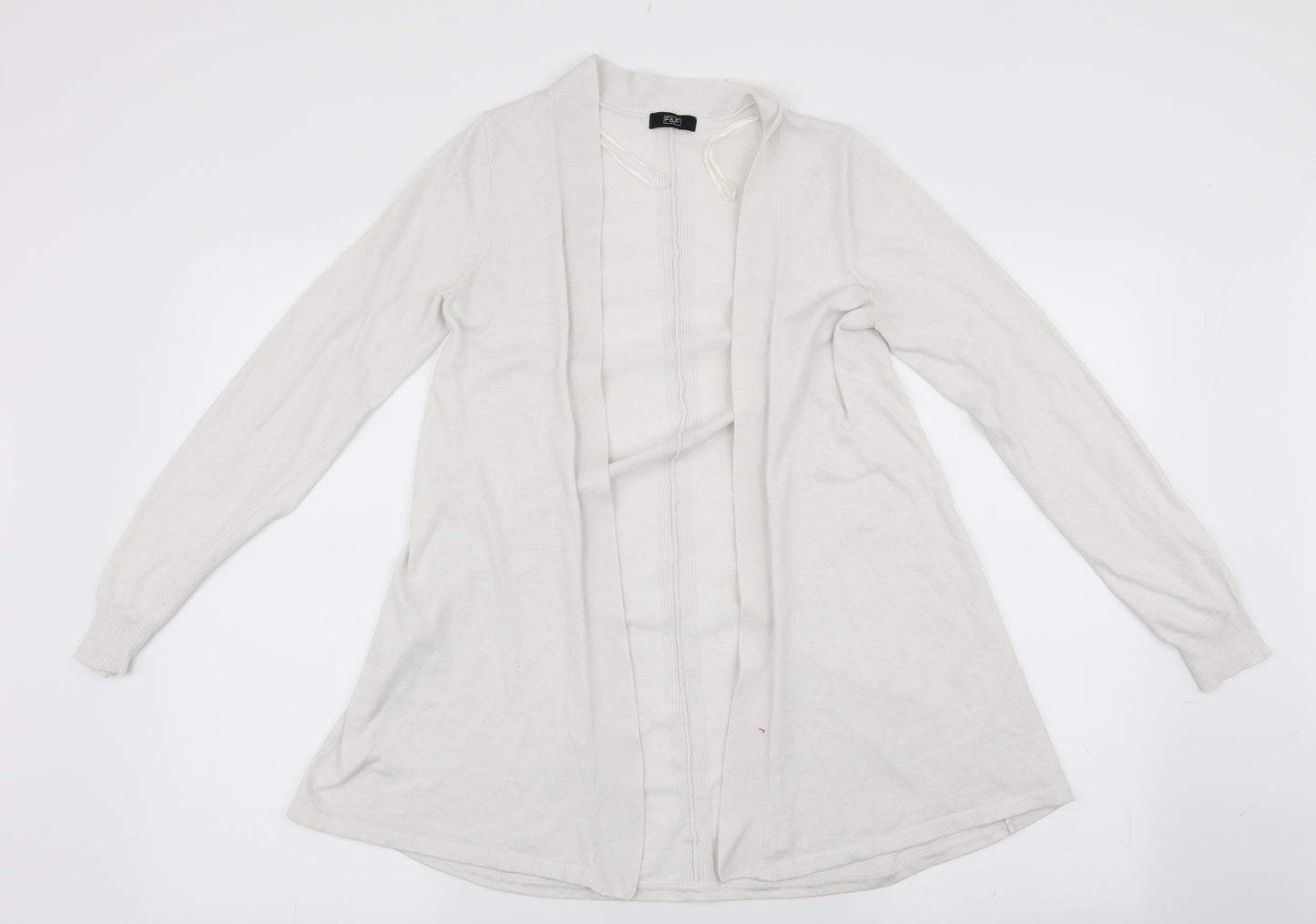 Florence and Fred Womens White   Cardigan Jumper Size 8