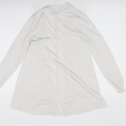 Florence and Fred Womens White   Cardigan Jumper Size 8