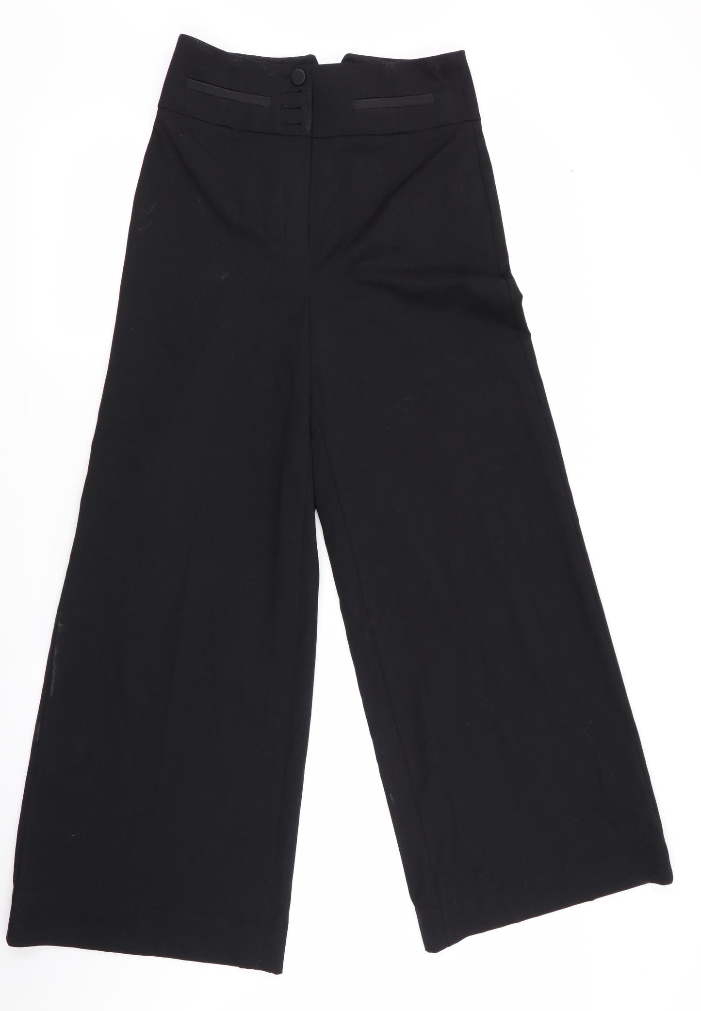Limited Collection Womens Black   Trousers  Size 8 L28 in - Wide Legged