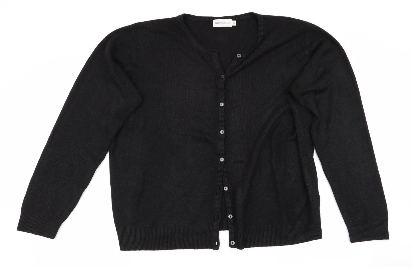 Bonmarché Womens Black   Cardigan Jumper Size XL