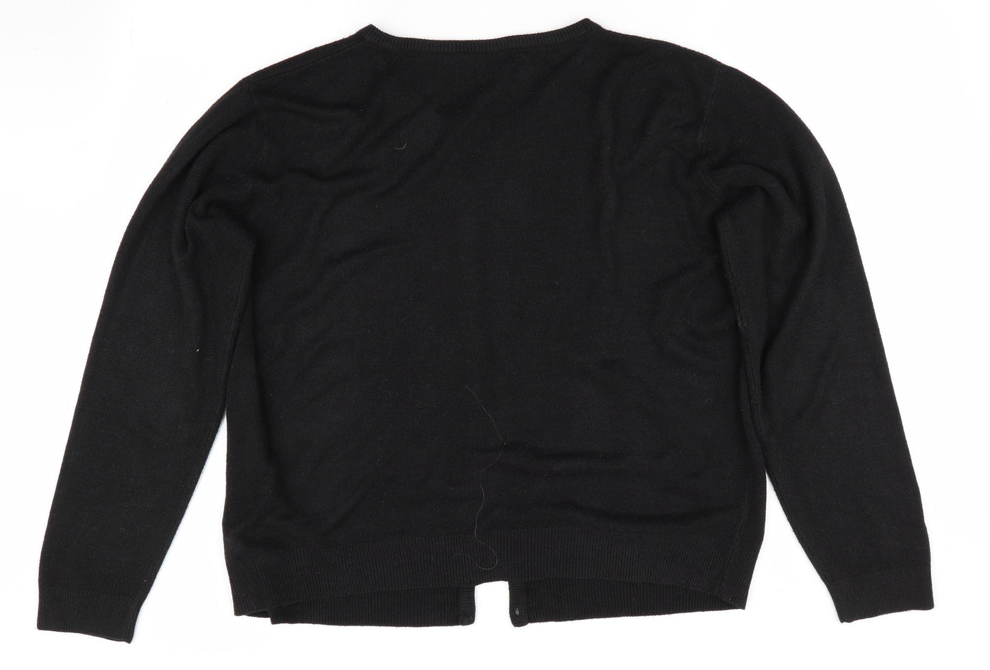 Bonmarché Womens Black   Cardigan Jumper Size XL