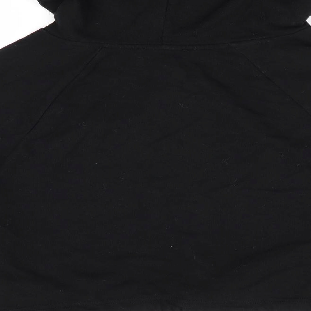 New Look Womens Black   Full Zip Hoodie Size 14