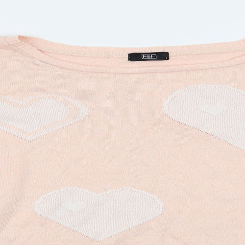 Florence and Fred Womens Pink   Pullover Jumper Size 10