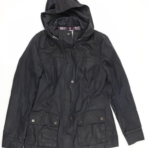 Indigo Womens Blue   Overcoat Coat Size 10