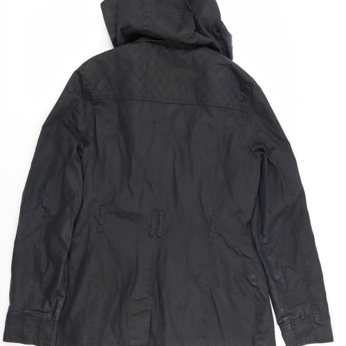 Indigo Womens Blue   Overcoat Coat Size 10