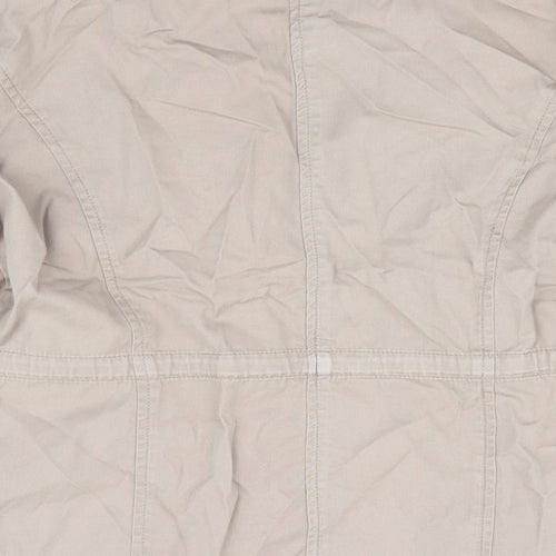 Dorothy Perkins Womens Beige   Parka Coat Size 8