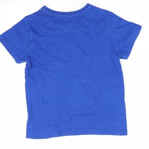 Rebel by Primark Boys Blue   Basic T-Shirt Size 6-7 Years