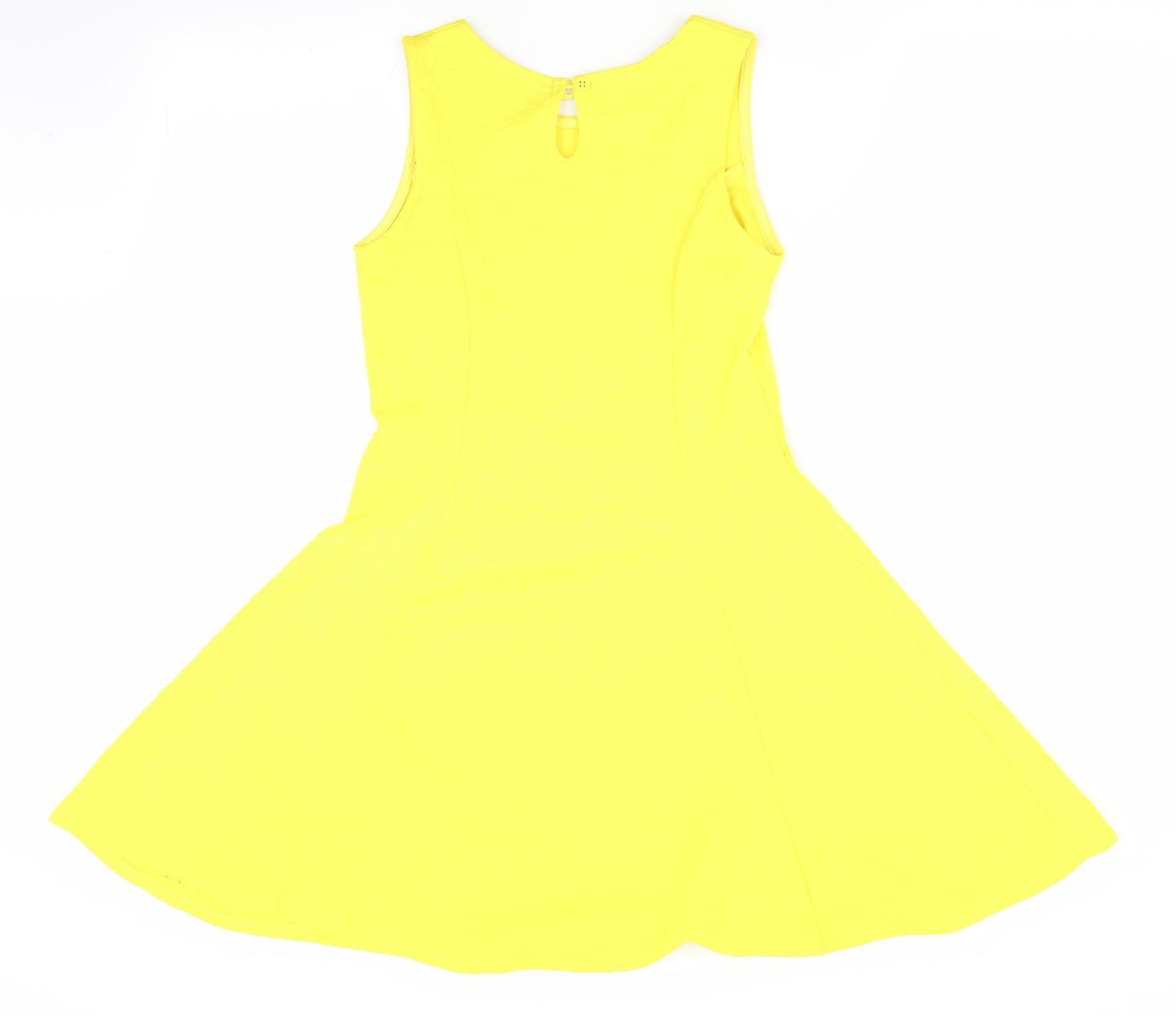 Young Dimension Girls Yellow   Fit & Flare  Size 11-12 Years