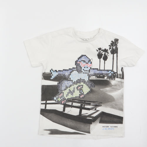 NEXT Boys White   Basic T-Shirt
