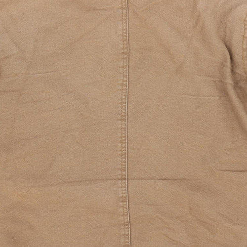 Primark Mens Brown   Anorak Coat Size XS  - Faux Sheep Fur lined