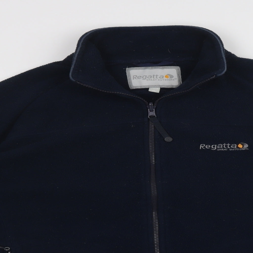 Regatta Mens Blue  Fleece Full Zip Hoodie Size XL