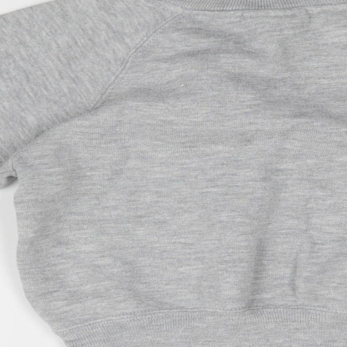 Preworn Girls Grey   Pullover Jumper