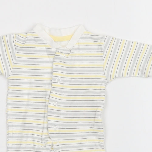 EARLY DAYS Baby Multicoloured Striped  Babygrow One-Piece Size Newborn