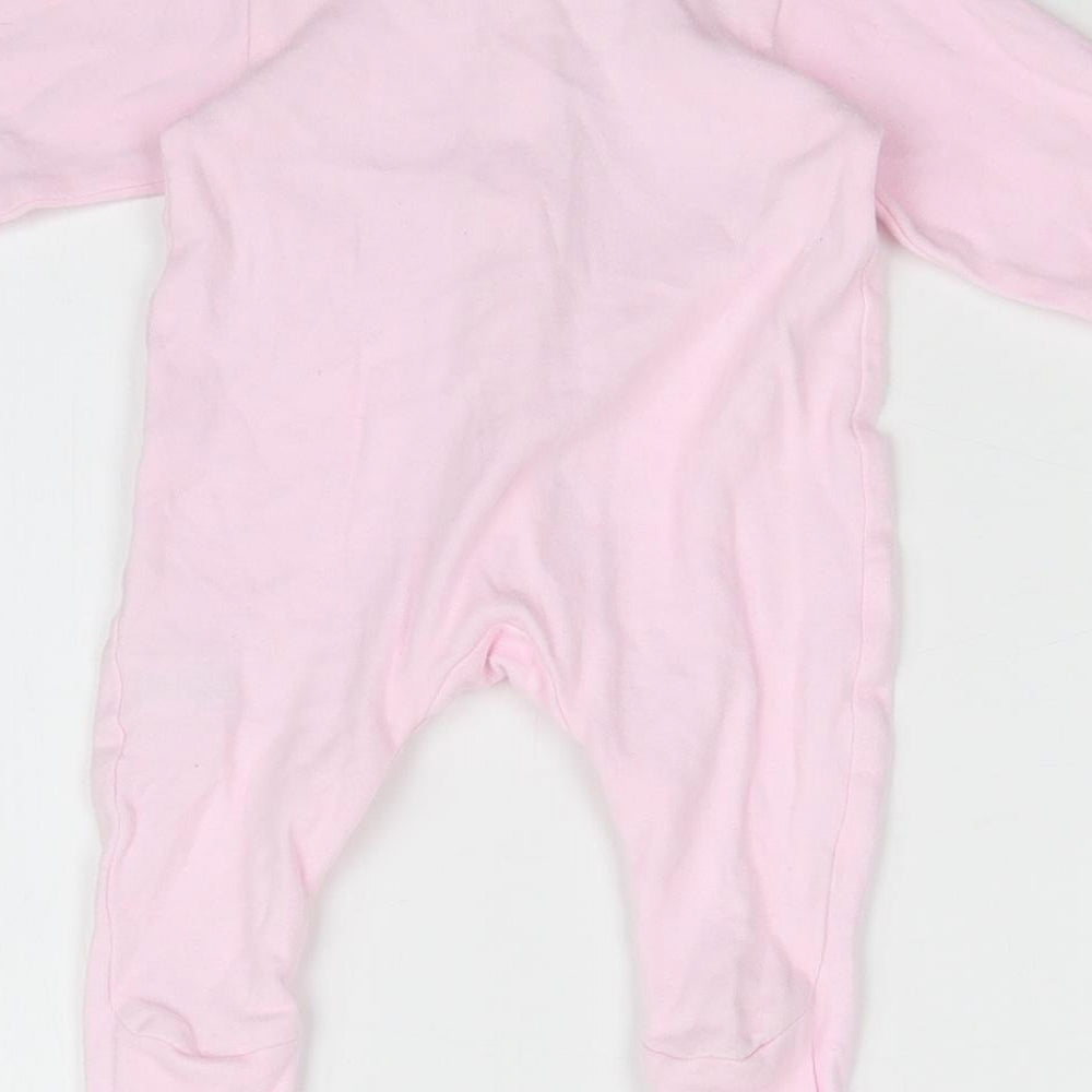 TU Girls Pink   Babygrow One-Piece Size 0-3 Months