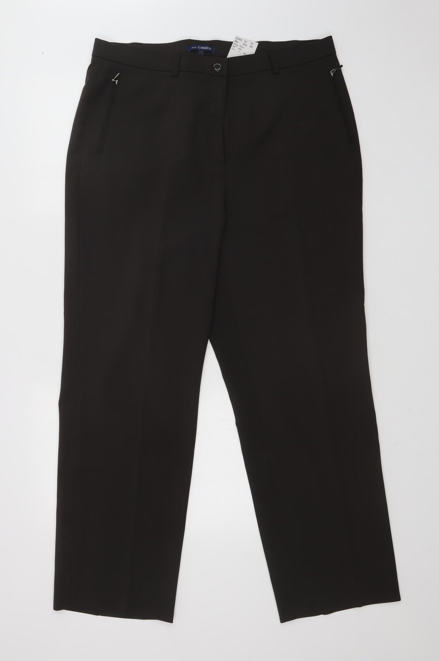 ATELIER GARDEUR Womens Green   Dress Pants Trousers Size 14 L29 in