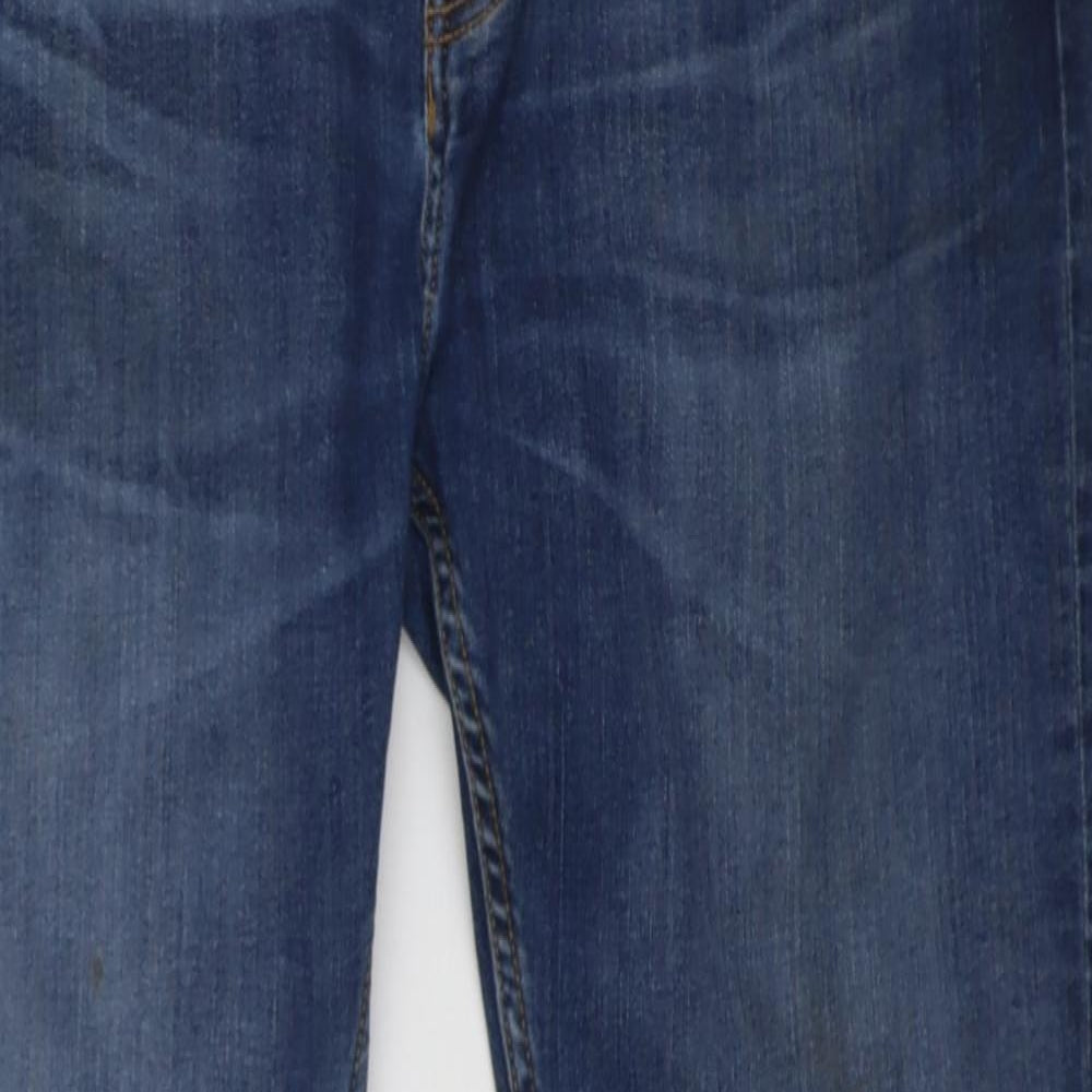 Burton Mens Blue  Denim Tapered Jeans Size 36 L30 in