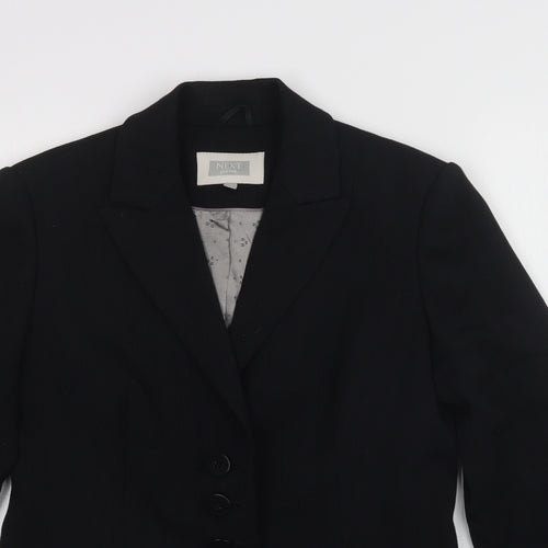 NEXT Womens Black Striped  Jacket Blazer Size 10