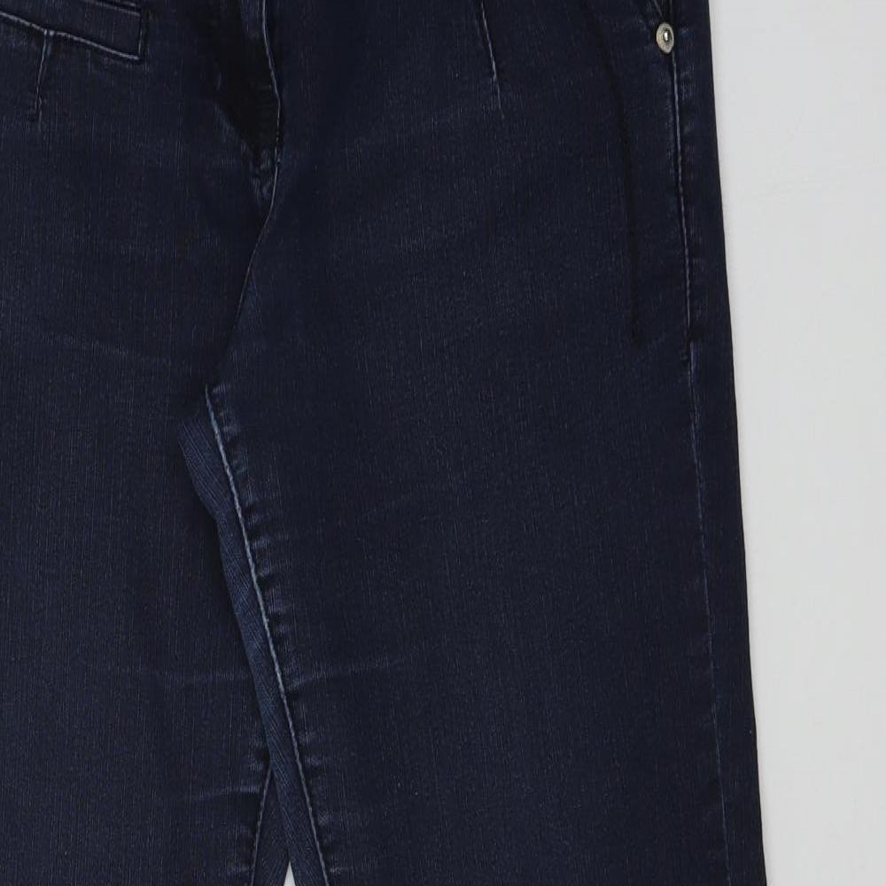 YESYES Womens Blue  Denim Skinny Jeans Size 12 L30 in