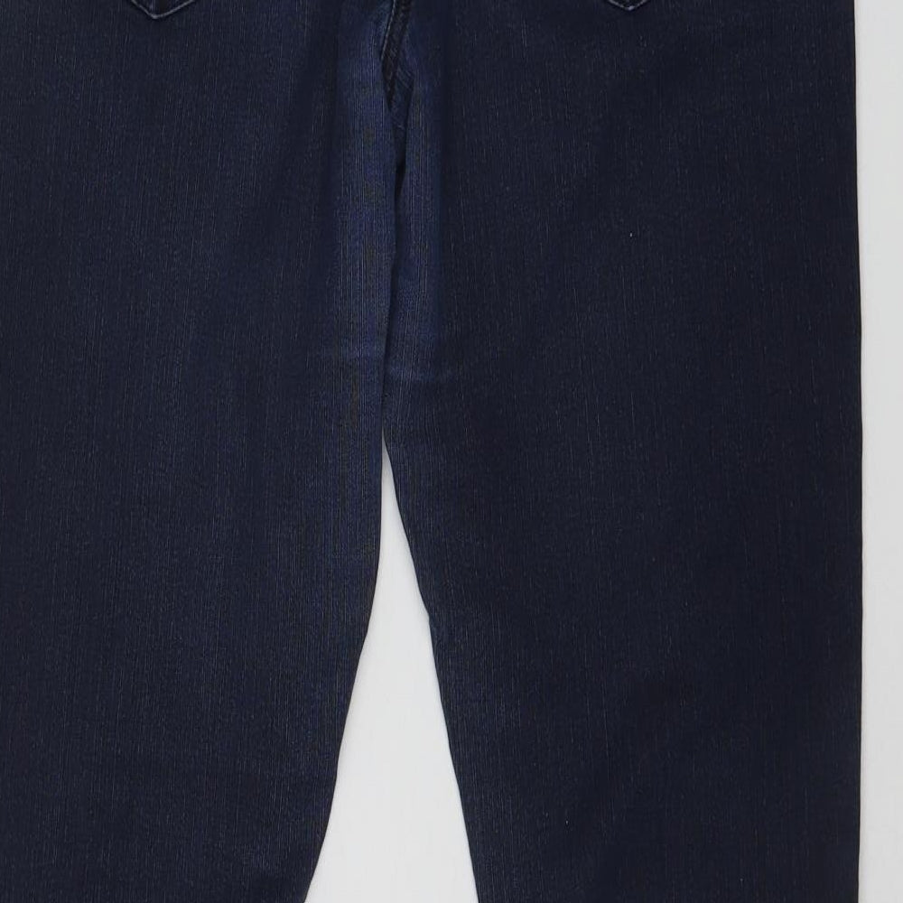 YESYES Womens Blue  Denim Skinny Jeans Size 12 L30 in