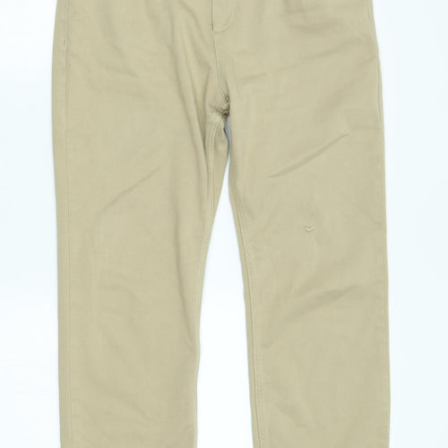 M&S Womens Beige   Straight Jeans Size 14 L26 in