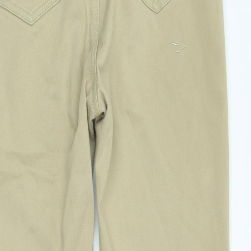 M&S Womens Beige   Straight Jeans Size 14 L26 in