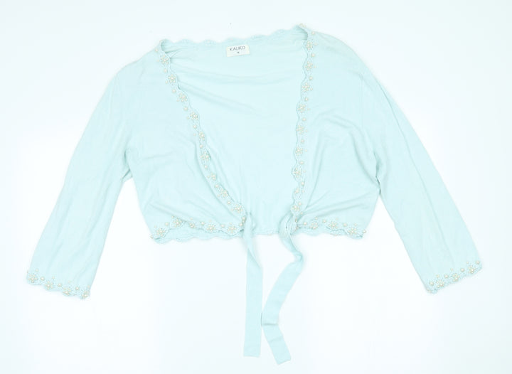 Kaliko Womens Blue   Cardigan Jumper Size 16