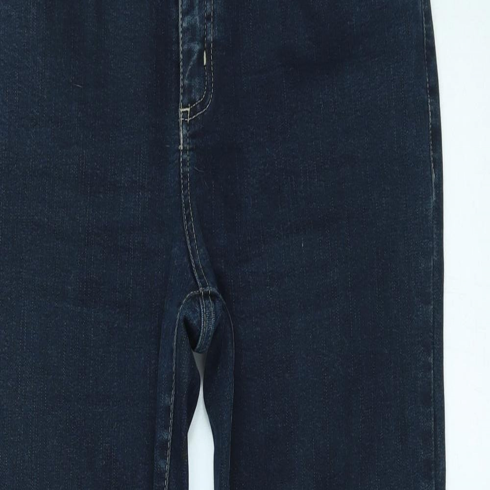M&S Womens Blue   Straight Jeans Size 30 in L27 in