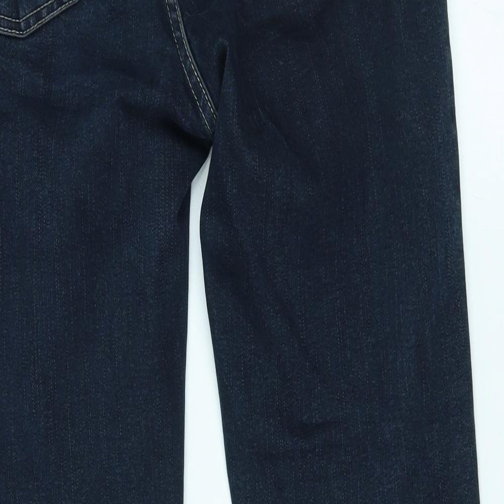 M&S Womens Blue   Straight Jeans Size 30 in L27 in