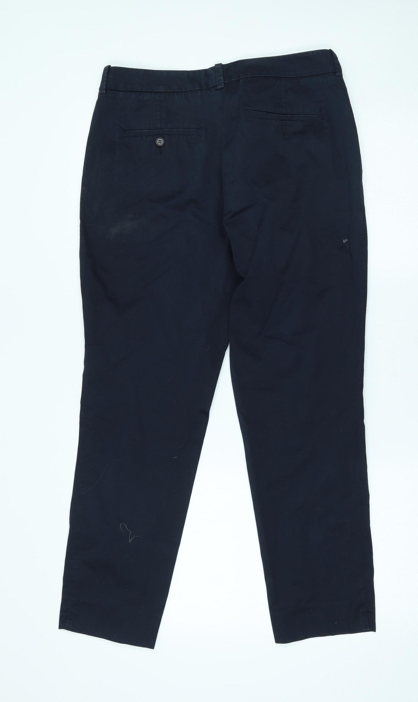 Jigsaw Womens Blue   Chino Trousers Size 14 L27 in