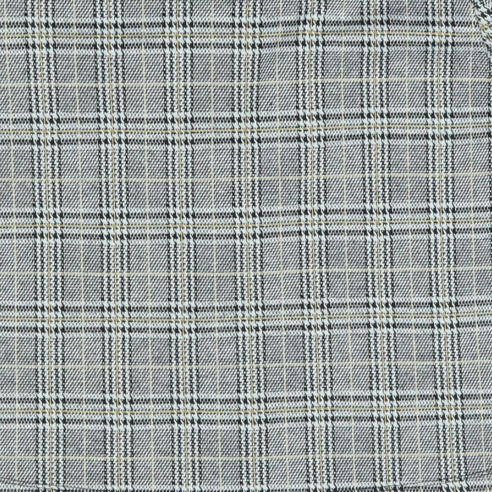 Primark Girls Grey Plaid  A-Line Skirt Size 12-13 Years