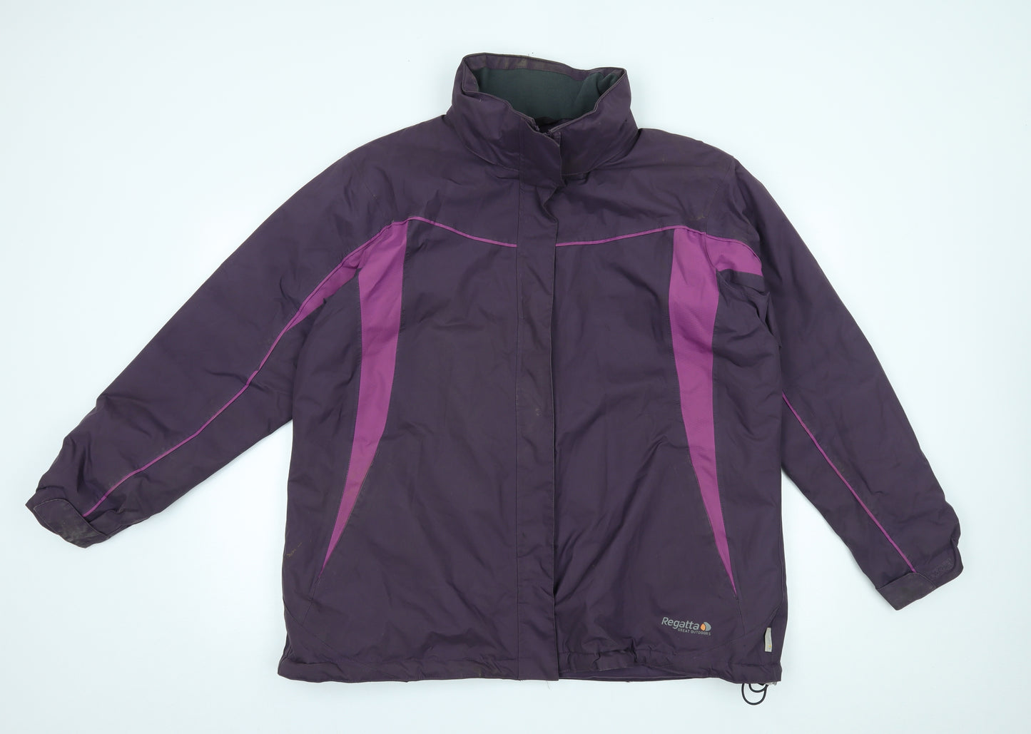 Regatta Womens Purple   Anorak Coat Size 24