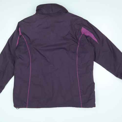Regatta Womens Purple   Anorak Coat Size 24