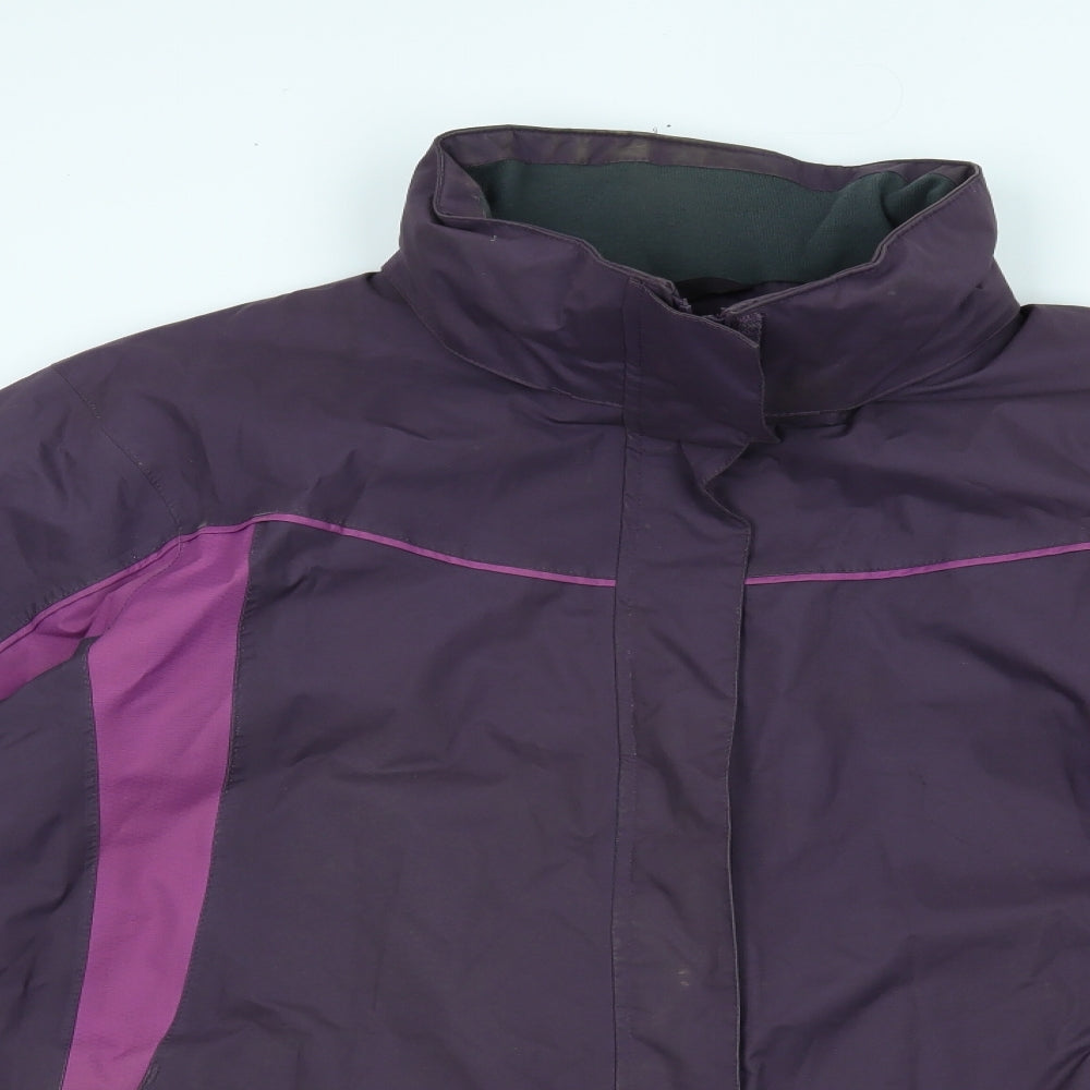 Regatta Womens Purple   Anorak Coat Size 24