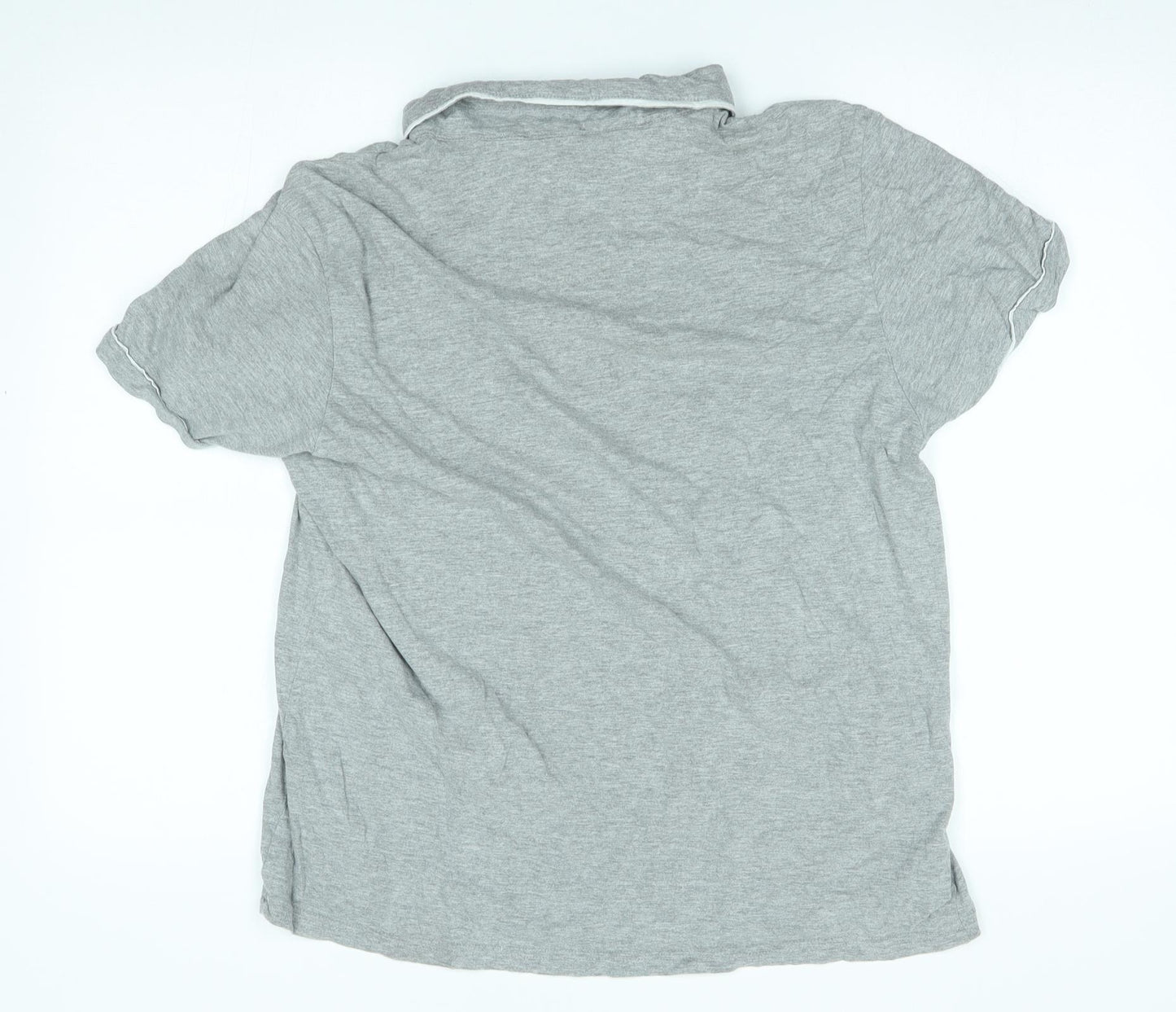 Industrialise Mens Grey    Polo Size L