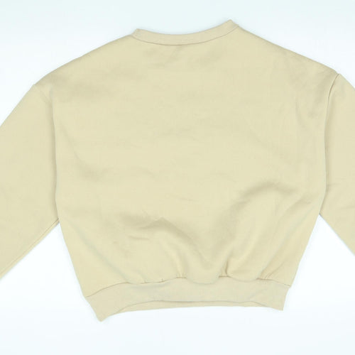 SheIn Womens Yellow   Pullover Jumper Size L